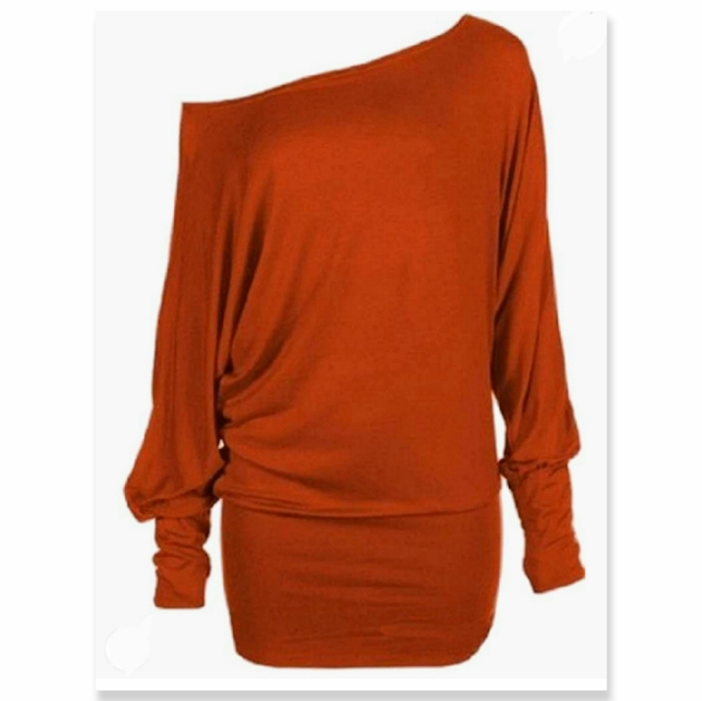 NWT! Dolman Sleeve Banded Waist Flowy Top